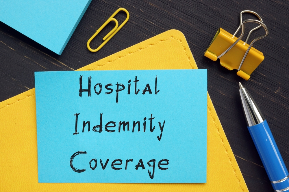 Hospital,Indemnity,Coverage,Inscription,On,The,Sheet.